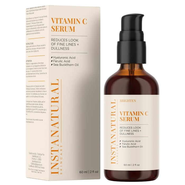 Vitamin C Face Serum 2 FL Oz - Instanaturals